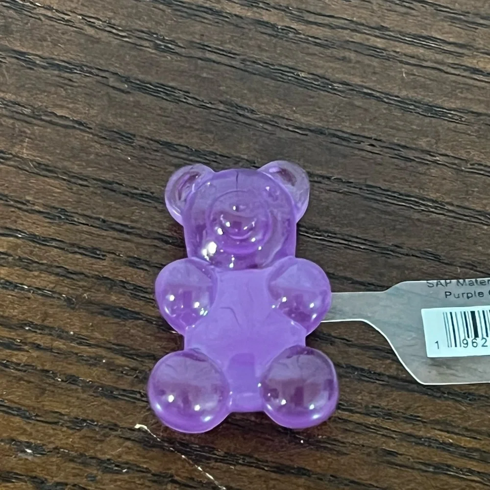 Crocs Purple Gummy Bear Jibbitz